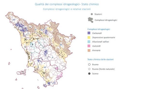 mappa complessi idrogeologici